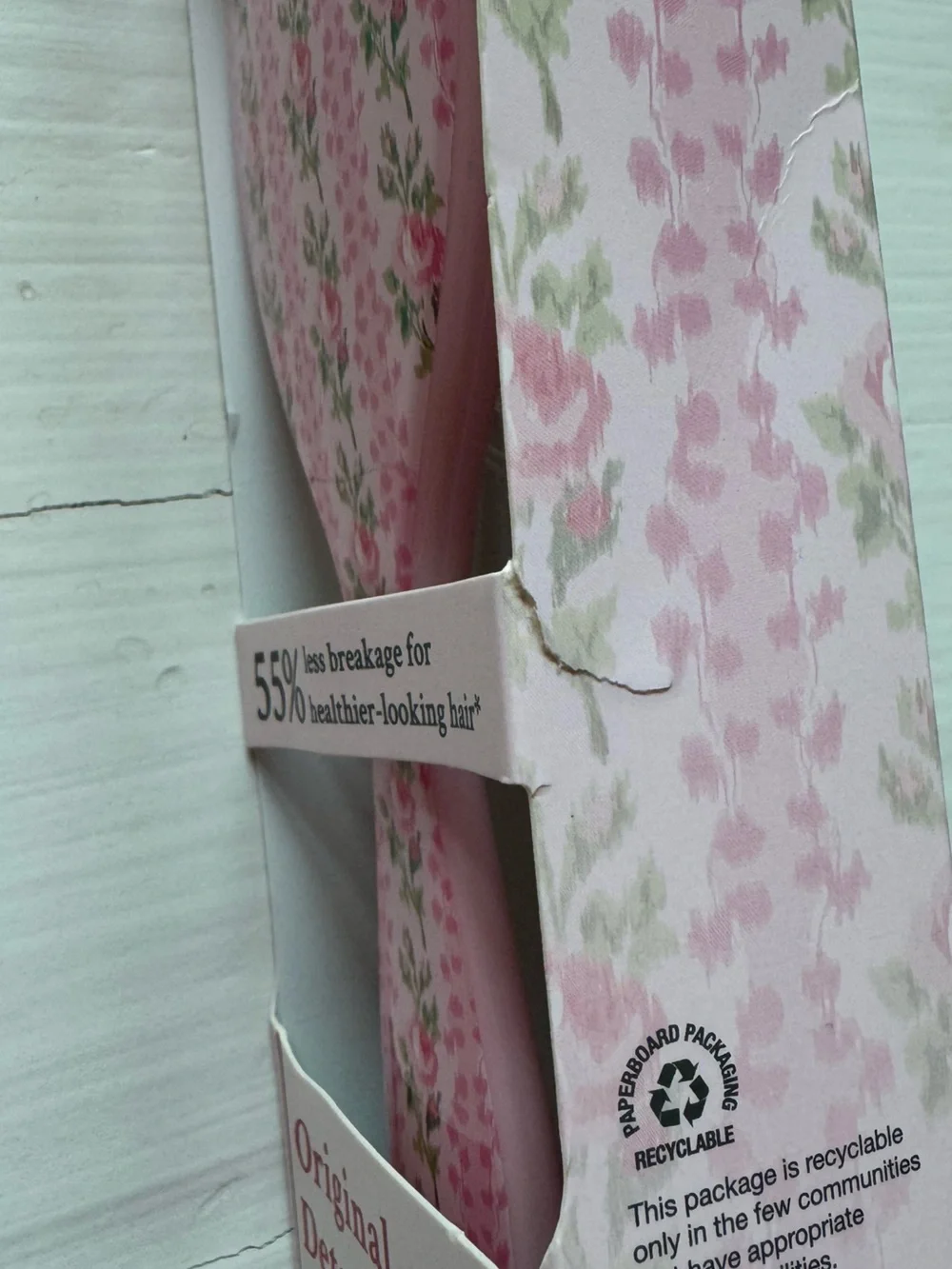 LoveShackFancy x Wet Brush Original Detangler Pink Floral NIB